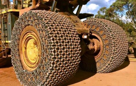 MINING TYRE PROTECTION CHAINS