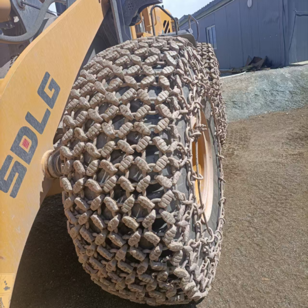 23.5-25 Wheel Loader Protector Chain for Underground Iron Ore Mine - Imagen 2