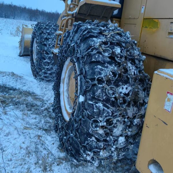 23.5-25 Ice Resistant and Wear-Resistant Protective Traction Chain - Imagen 2