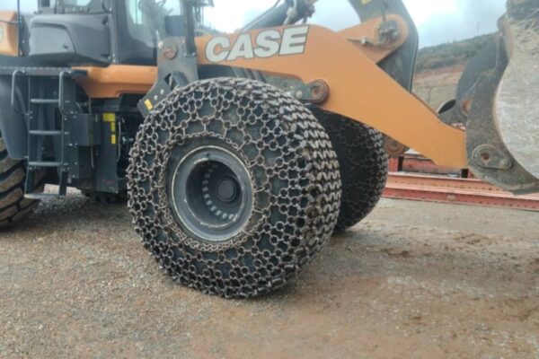 ×16mm Reinforced 29.5r25 35/65r33 Quenched Diamond Chains Armor for CAT 980 988F Loader