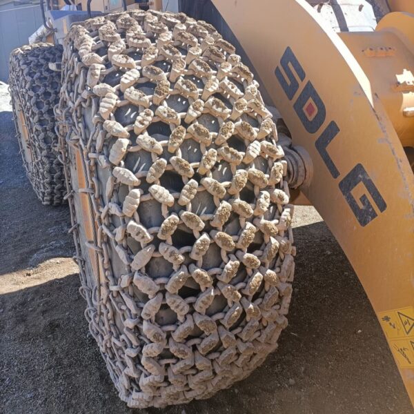 ×16mm Reinforced Type A 23.5r25 Truck Mining Tire Chains - Imagen 2